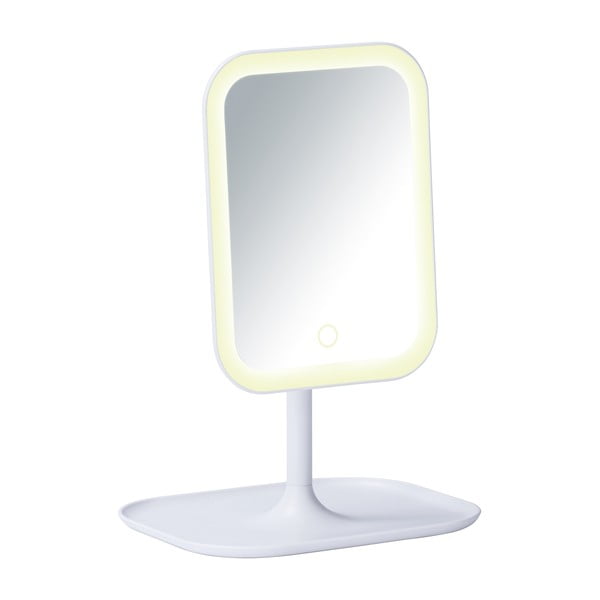 Belo kozmetično ogledalo z LED osvetlitvijo Wenko Bertolio