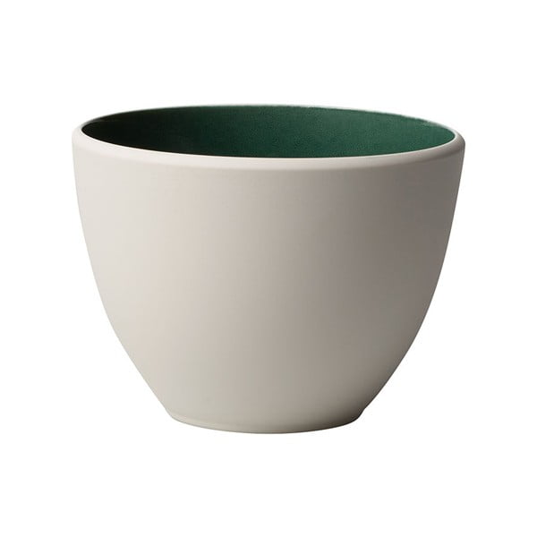 Belo-zelena porcelanasta skleda Villeroy & Boch Uni, 450 ml
