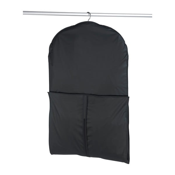 Črna zaščitna vreča za obleke Wenko, 150 x 60 cm