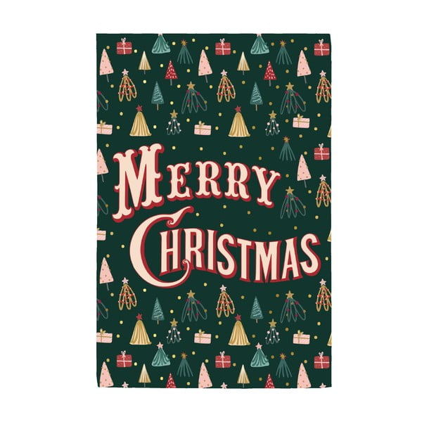Bombažna kuhinjska brisača eleanor stuart Merry Christmas, 46 x 71 cm