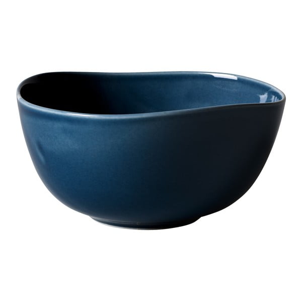 Temno modra porcelanasta skleda Villeroy & Boch Like Organic, 0,75 l