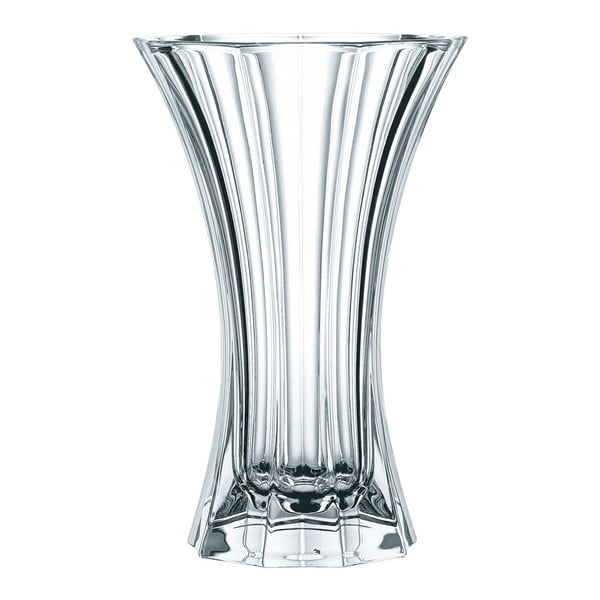 Vaza iz kristalnega stekla Nachtmann Saphir, višina 21 cm