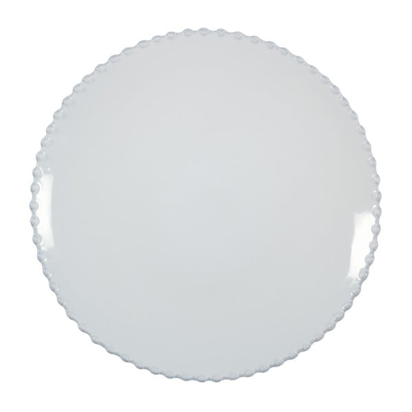 Bel keramičen desertni krožnik Costa Nova Pearl, ⌀ 22 cm