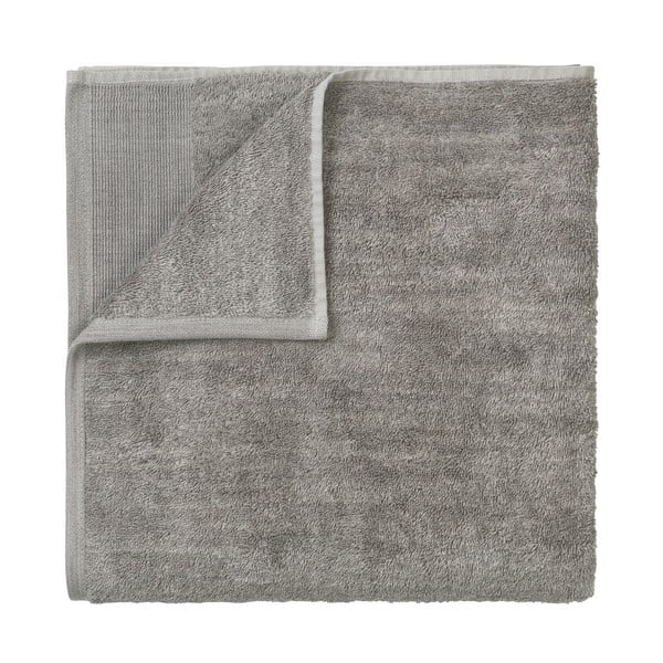 Siva bombažna kopalna brisača Blomus, 140 x 70 cm
