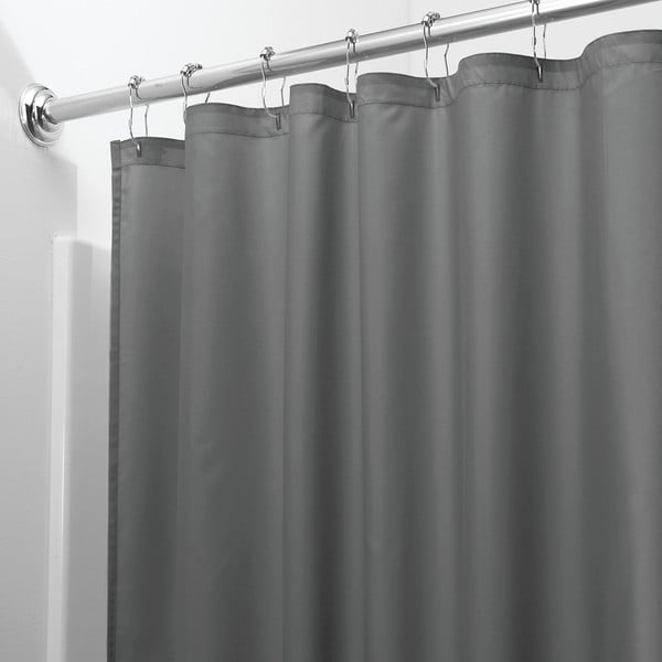 Siva kopalniška zavesa iDesign, 183 x 183 cm