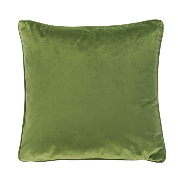 Temno zelena okrasna blazina Tiseco Home Studio Velvety, 45 x 45 cm