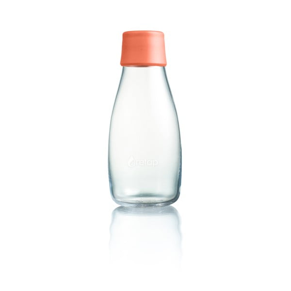 Steklenica z marelično oranžnim pokrovom z doživljenjsko garancijo ReTap, 300 ml