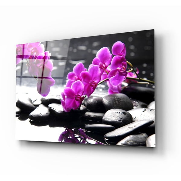 Steklena slika Insigne Orchid