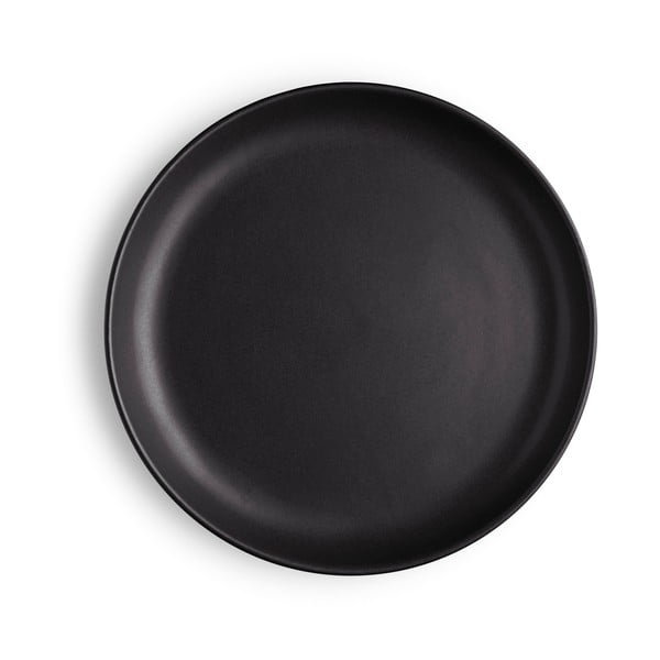 Črn keramični krožnik Eva Solo Nordic, ø 17 cm