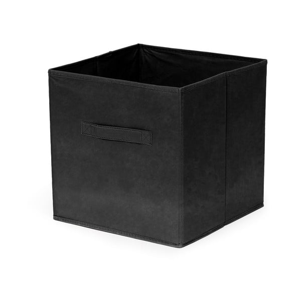 Črna zložljiva škatla za shranjevanje Compactor Foldable Cardboard Box