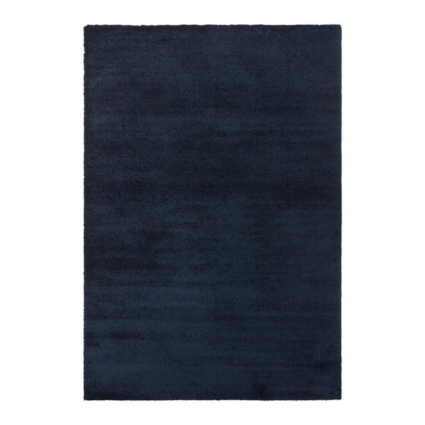Temno modra preproga Elle Decor Glow Loos, 160 x 230 cm