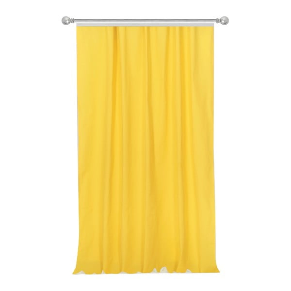 Rumena zavesa Mike & Co. NEW YORK Simply Yellow, 170 x 270 cm