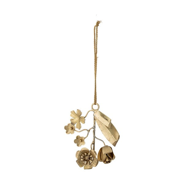 Zlata božična viseča dekoracija Bloomingville Muna