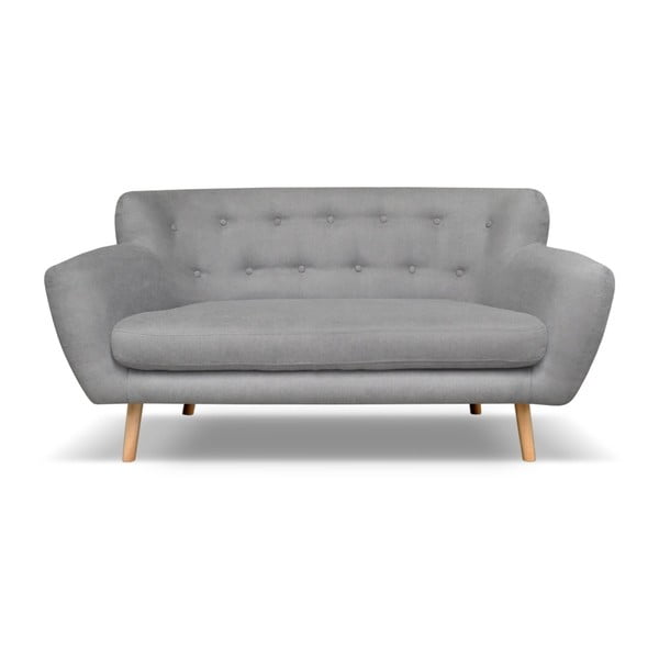 Svetlo siv kavč Cosmopolitan Design London, 162 cm