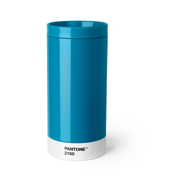 Modra potovalna skodelica iz nerjavečega jekla Pantone, 430 ml