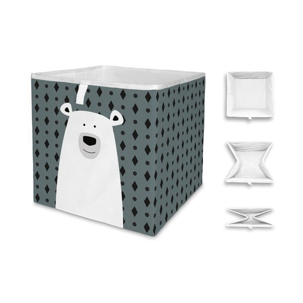Škatla za shranjevanje za otroke Mr. Little Fox Polar Bear