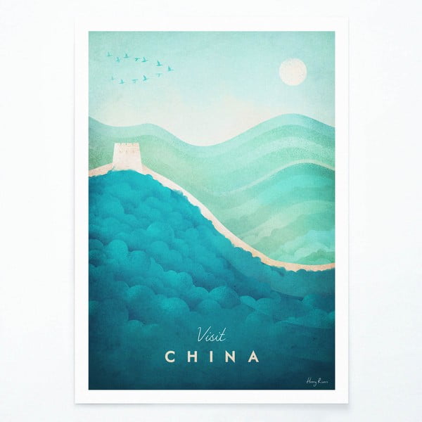Plakat Travelposter China, A2