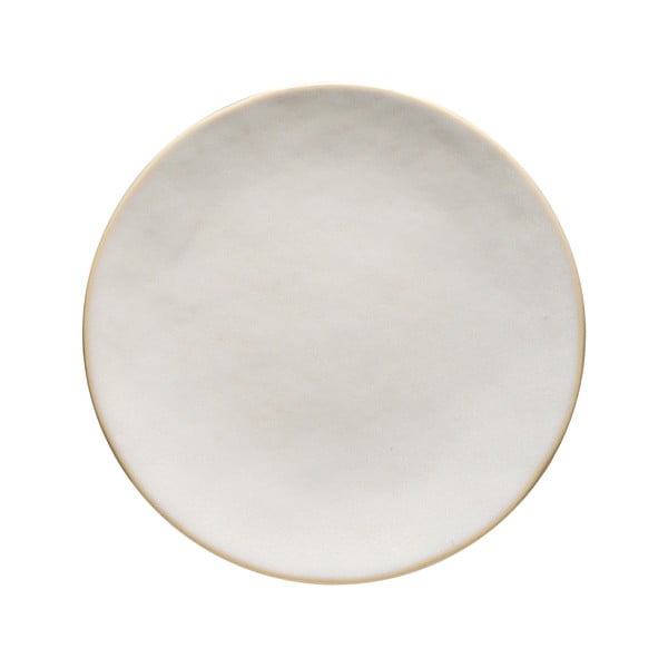 Pladenj iz bele keramike Costa Nova Roda, ⌀ 25 cm