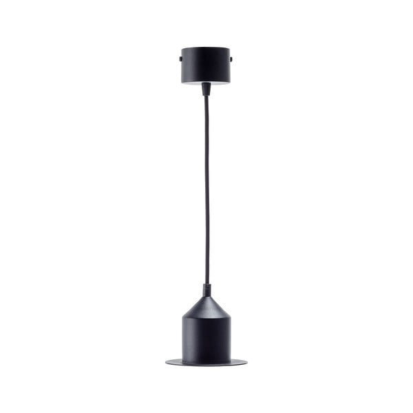Črna viseča svetilka EMKO Hat Conical