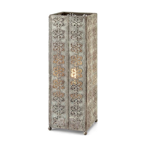 Siva namizna svetilka Markslöjd Agra, višina 33,5 cm