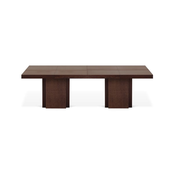 Jedilna miza s ploščo v dekorju hrasta 262x130 cm Dusk - TemaHome
