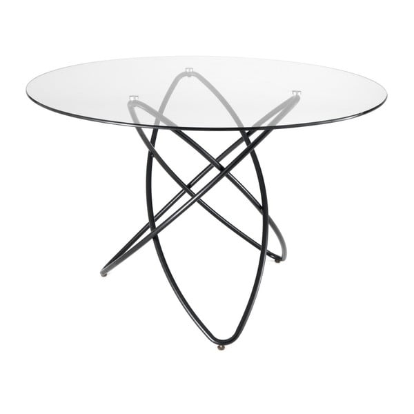 Jedilna miza iz kaljenega stekla Tomasucci Hula Hoop, ⌀ 120 cm