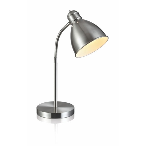 Namizna svetilka v srebrni barvi Markslöjd Nitta