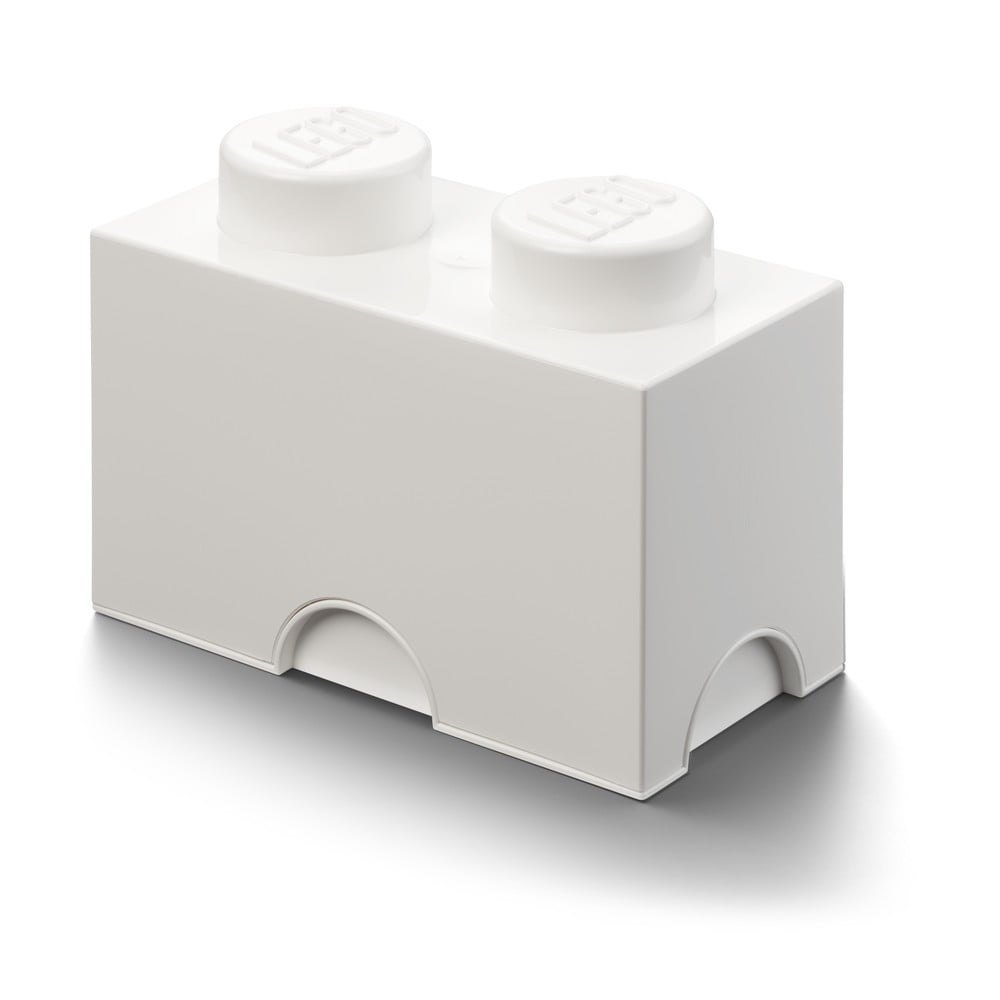 Bela dvojna škatla za shranjevanje LEGO®