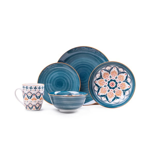 30-delni komplet porcelanaste posode Bonami Essentials Hestia