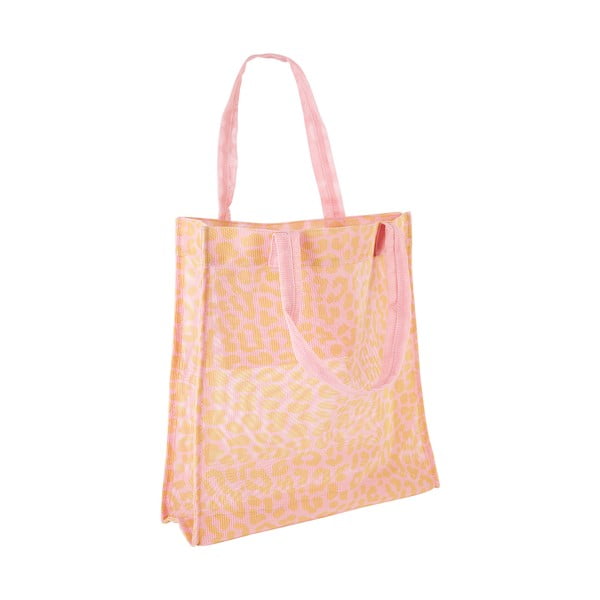Oranžno-rožnata torba za na plažo Sunnylife Call of the Wild