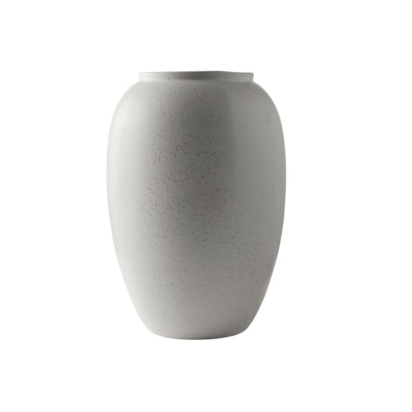 Krem keramična vaza Bitz Basics Matte Cream, višina 50 cm