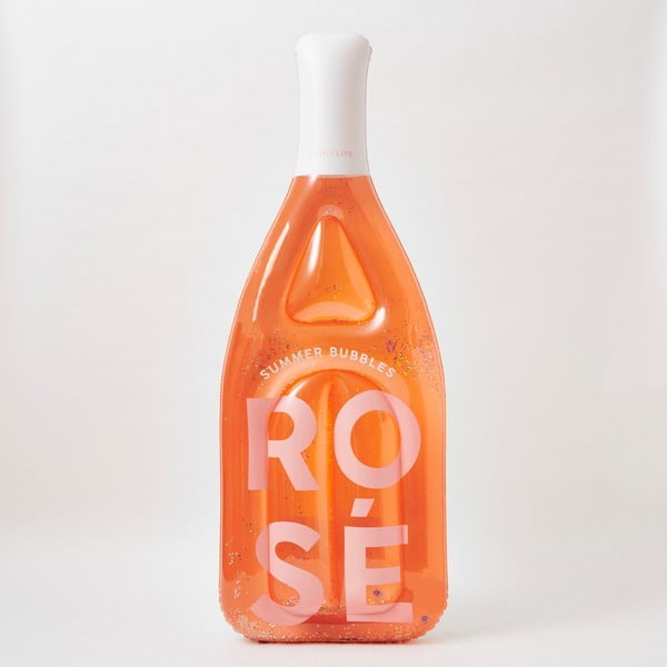 Napihljiva blazina Sunnylife Luxe Rose Bottle