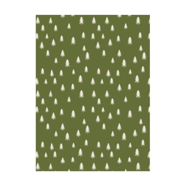 Zelen zavijalni papir eleanor stuart No. 4 Christmas Trees