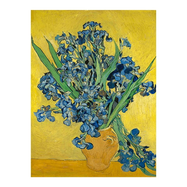 Reprodukcija slike slike Vincent van Gogh - Irises, 60 x 45 cm