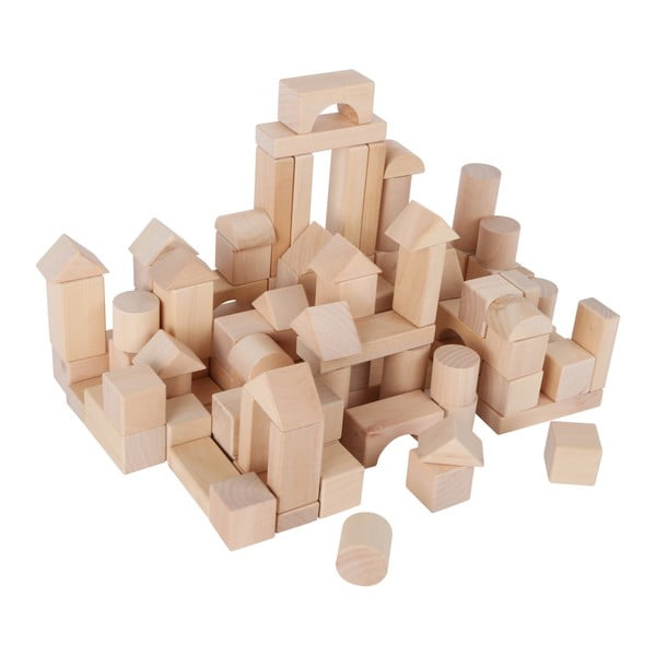 Kocke Legler Wooden Blocks