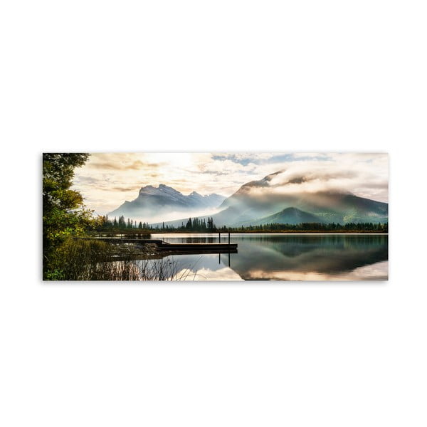 Poslikava na platnu Jezero Styler, 150 x 60 cm