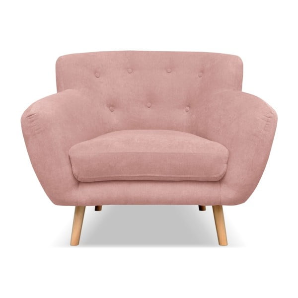 Svetlo roza fotelj Cosmopolitan Design London