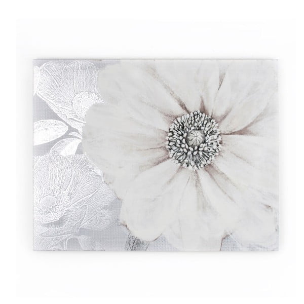 Slika Graham & Brown Grey Bloom, 80 x 60 cm