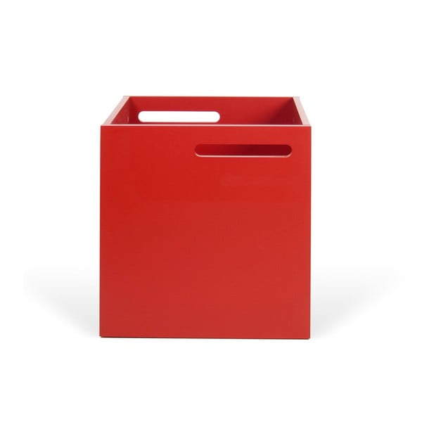 Rdeča škatla za shranjevanje knjig TemaHome Berlin