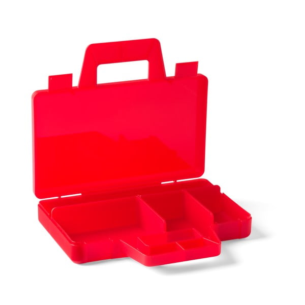 Rdeča škatla za shranjevanje LEGO® To Go