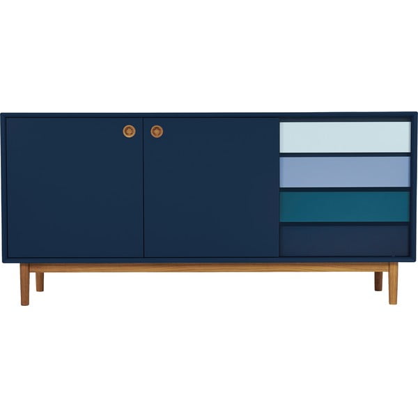 Temno modra komoda Tom Tailor for Tenzo Color Box, 170 x 80 cm