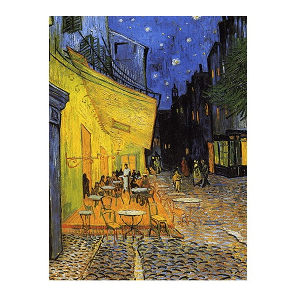 Reprodukcija Vincenta van Gogha - Cafe Terrace, 60 x 45 cm