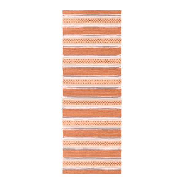 Oranžen zunanji tekač Narma Runo, 70 x 150 cm