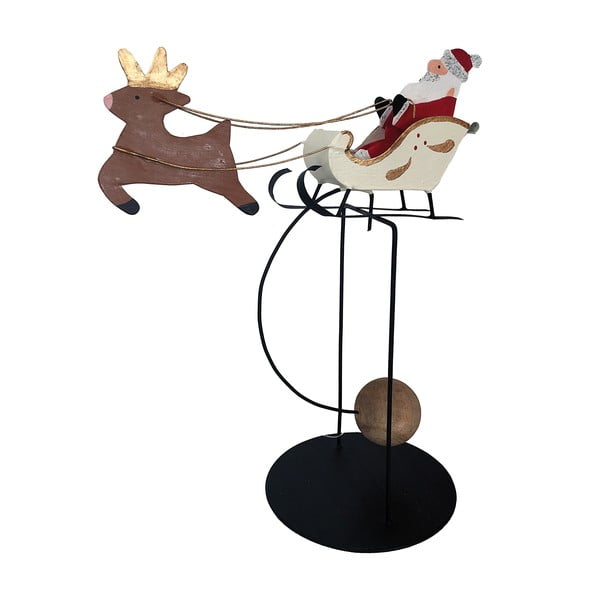Božična dekoracija Santa in Sleigh Pendulum - G-Bork