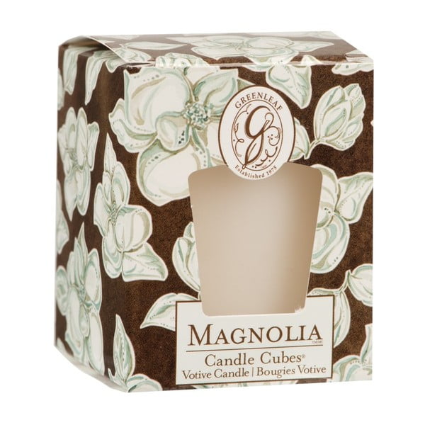 Magnolija dišeča sveča Greenleaf Magnolia, čas gorenja 15 ur