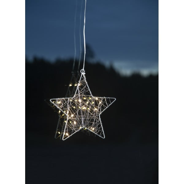 LED svetlobna dekoracija Best Season Wiry Star, višina 21 cm