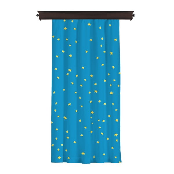 Svetlo modra zavesa Cipcici, 260 x 140 cm