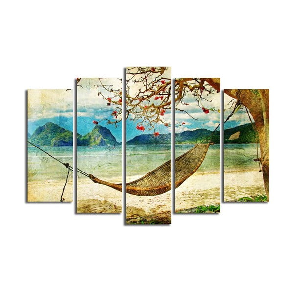 Večdelna slika Hamaka, 105 x 70 cm