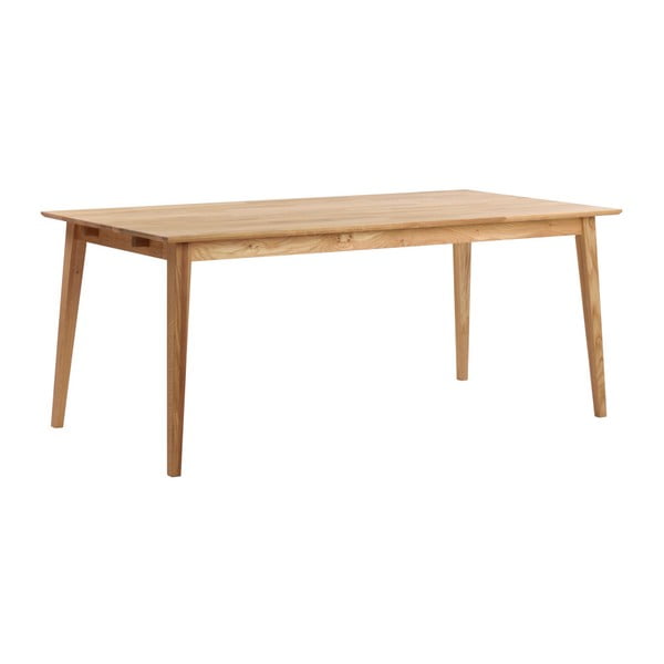 Jedilna miza iz hrastovega lesa Rowico Mimi, 180 x 90 cm