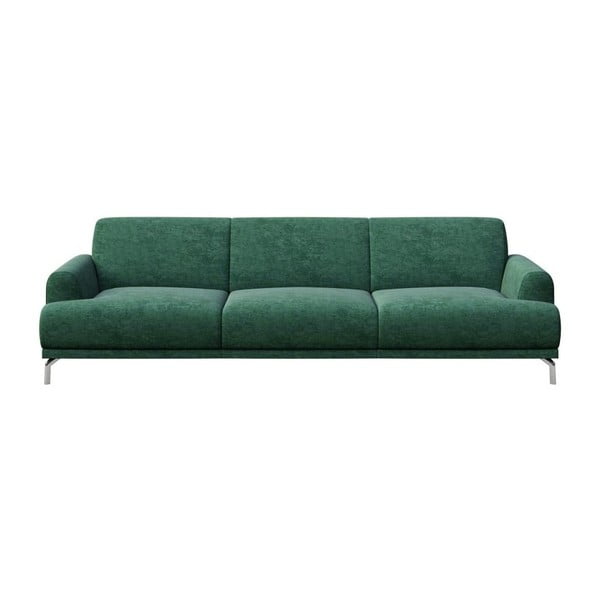 Zelen kavč MESONICA Puzo, 240 cm
